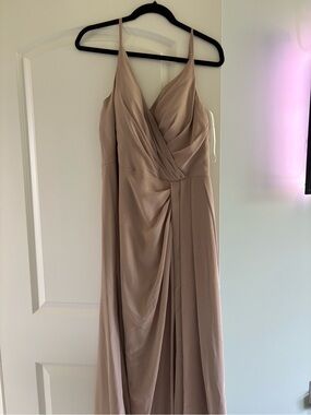 jjshouse champagne dress JJs House | Dresses | Jjs House Mauve Pink Chiffon Bridesmaid Sz 8 26519 High Neck Pleated Bride dresses UK Size:4 Aeropostale Dress Aéropostale S SID-STD14022PG